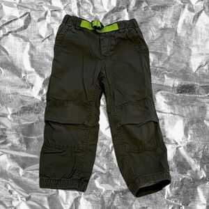 Super Cool Baby GAP Kids Green Pants w/ Warm Soft Lining Size 4 Years / 4T